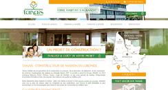 Desktop Screenshot of constructeur-maison-gironde.com